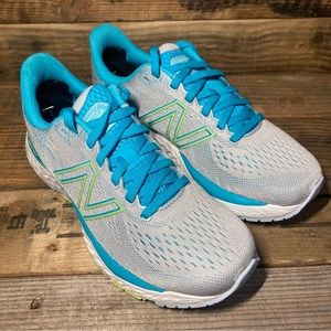 New Balance Women’s Fresh Foam 880 V11 Running Shoes Grey Teal sz 7